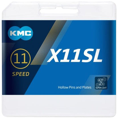 Cadena 11V KMC X11SL Ti-N Negro/Oro
