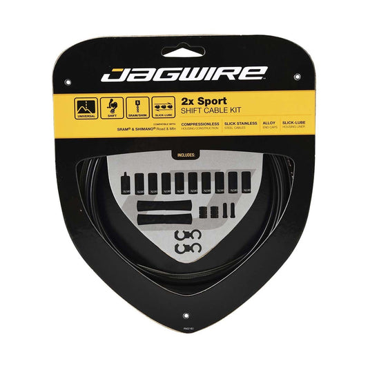 Kit de Câbles et Gaines de Dérailleur JAGWIRE SPORT SHIFT 2X