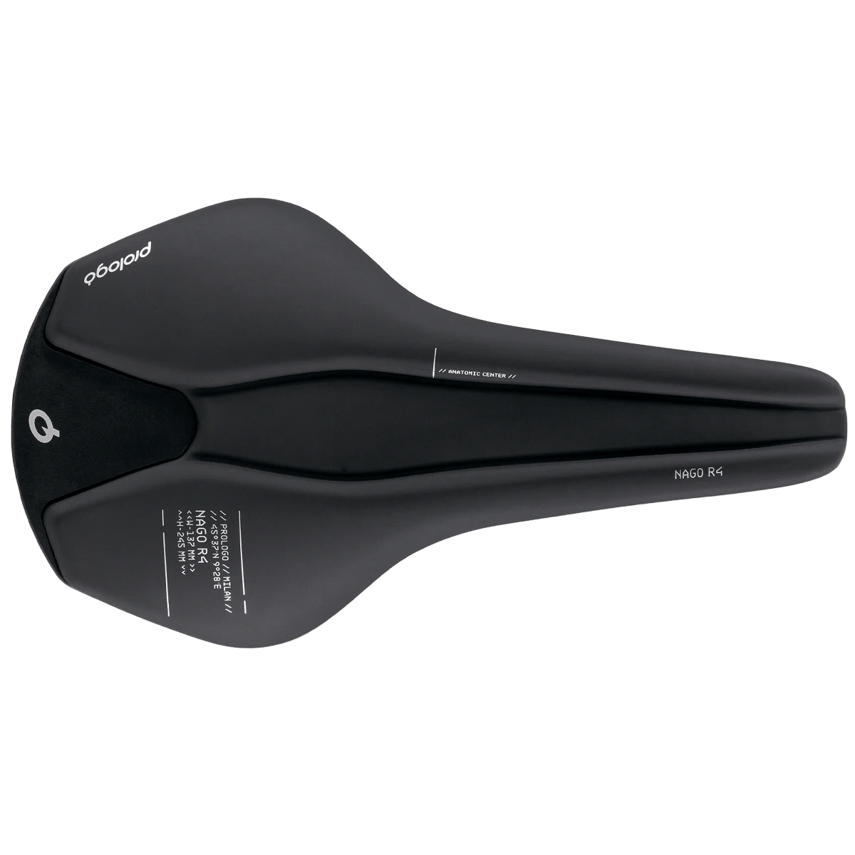 Sillín Carbono PROLOGO NAGO R4 137mm ancho Negro