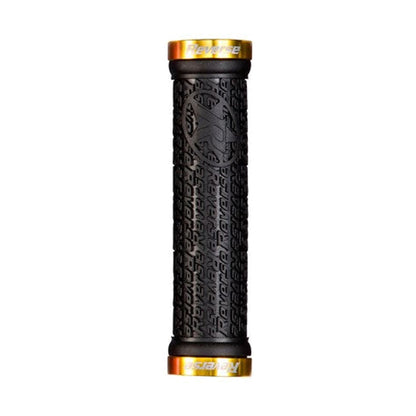 Grips REVERSE COMPONENTS STAMP Lock-On Ø 30mm Negro/Oro