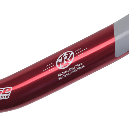 Manillar REVERSE COMPONENTS BASE Rise 18mm 790mm Rojo