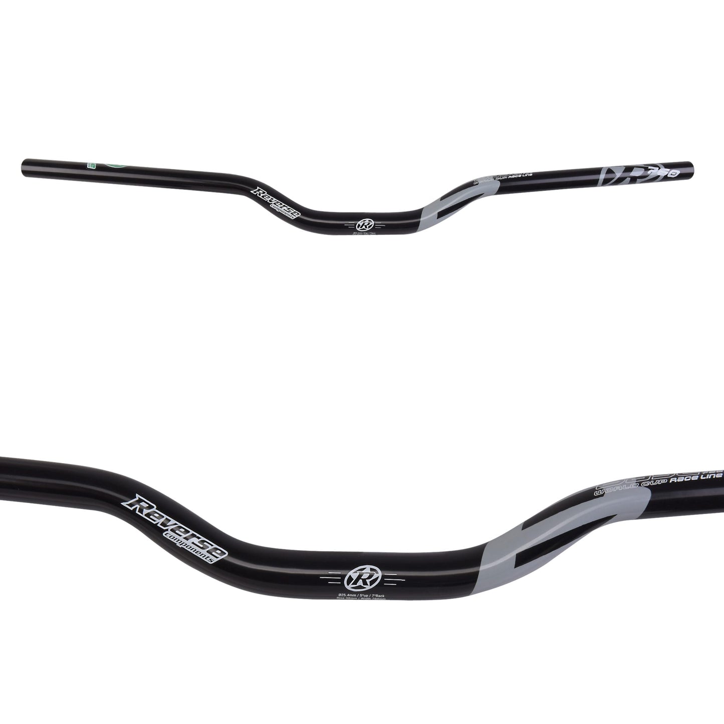 Cintre REVERSE COMPONENTS BASE Rise 38mm 760mm Noir