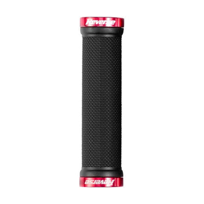Grips REVERSE COMPONENTS CLASSIC Lock-On Negro/Rojo