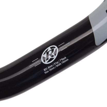 Manillar REVERSE COMPONENTS BASE Rise 35mm 790mm Negro/Rojo