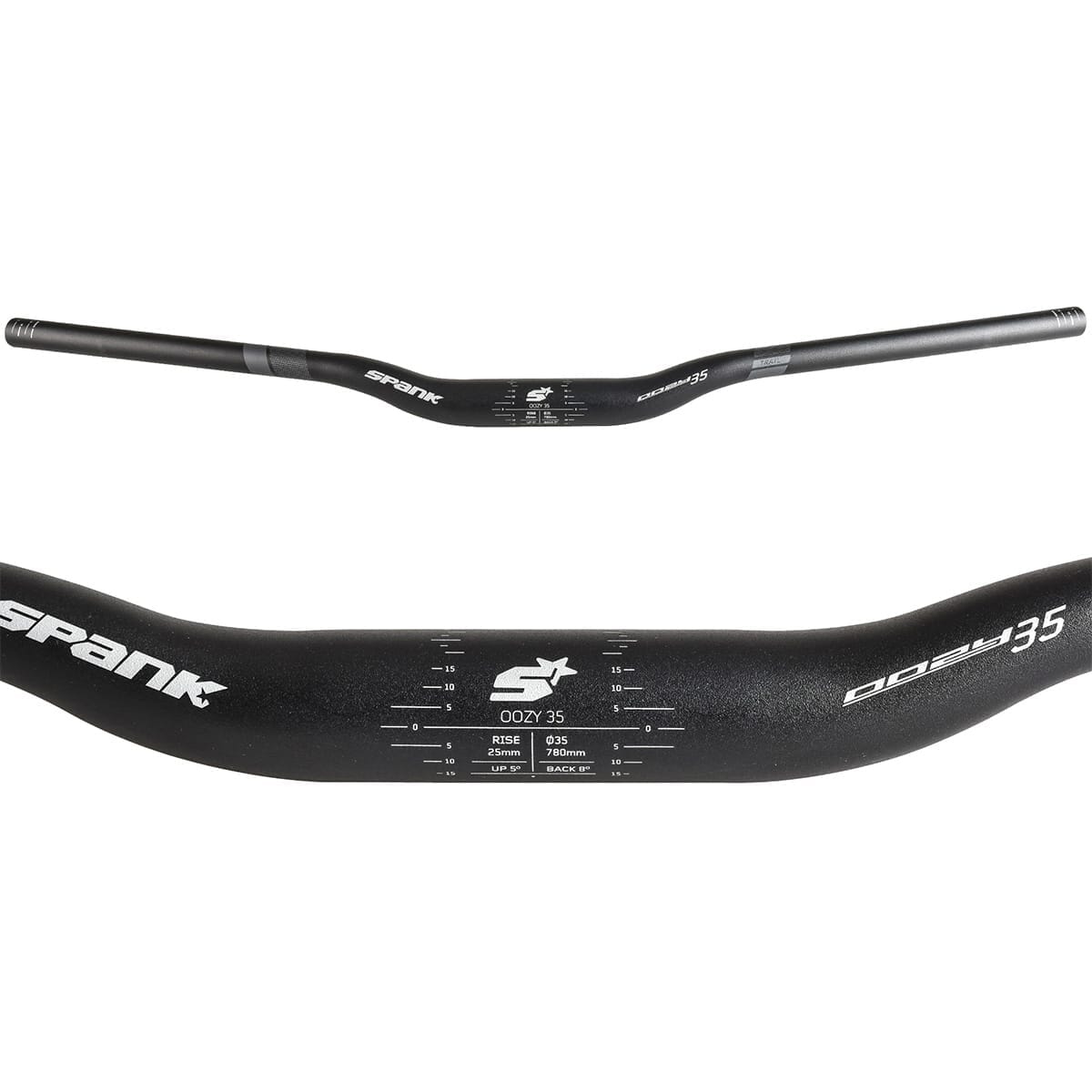 Percha SPANK OOZY 35 Rise 25mm 35/780mm Negro