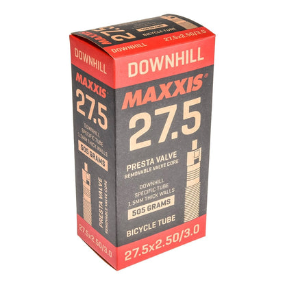 Cámara de aire MAXXIS FAT/PLUS 1,5mm 27,5x2,5/3,0 Presta Negro