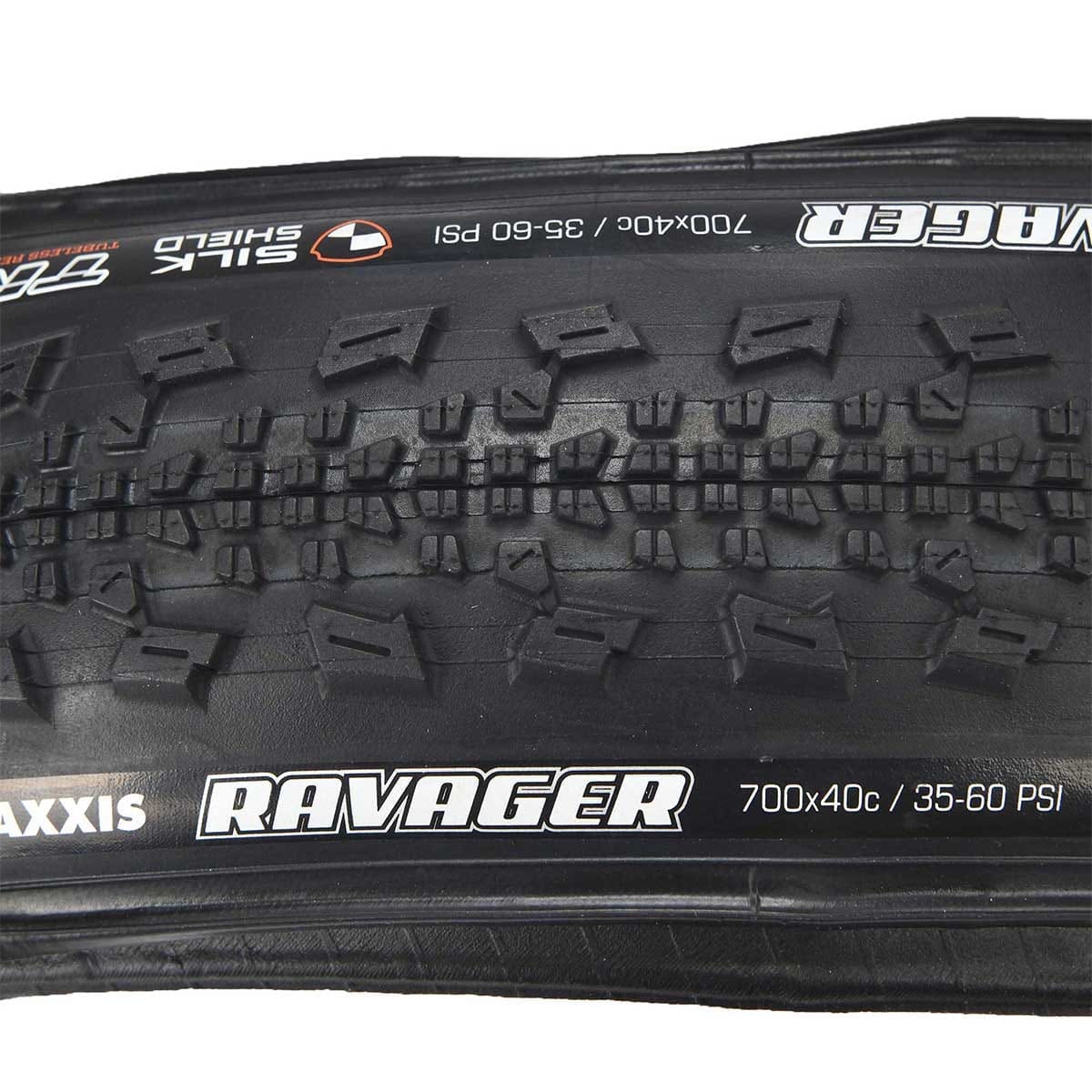 Pneu MAXXIS RAVAGER 700x40c Silkshield Tubeless Ready Souple TB00201400