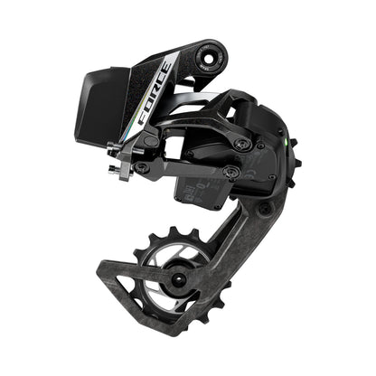 Cambio trasero SRAM FORCE AXS E1 2x12V, máximo 36 dientes (sin batería) – vista del producto sobre fondo blanco