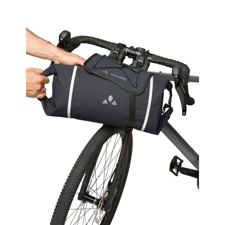 VAUDE TRAILFRONT CAJA 10 L Bolsa de manillar Negro