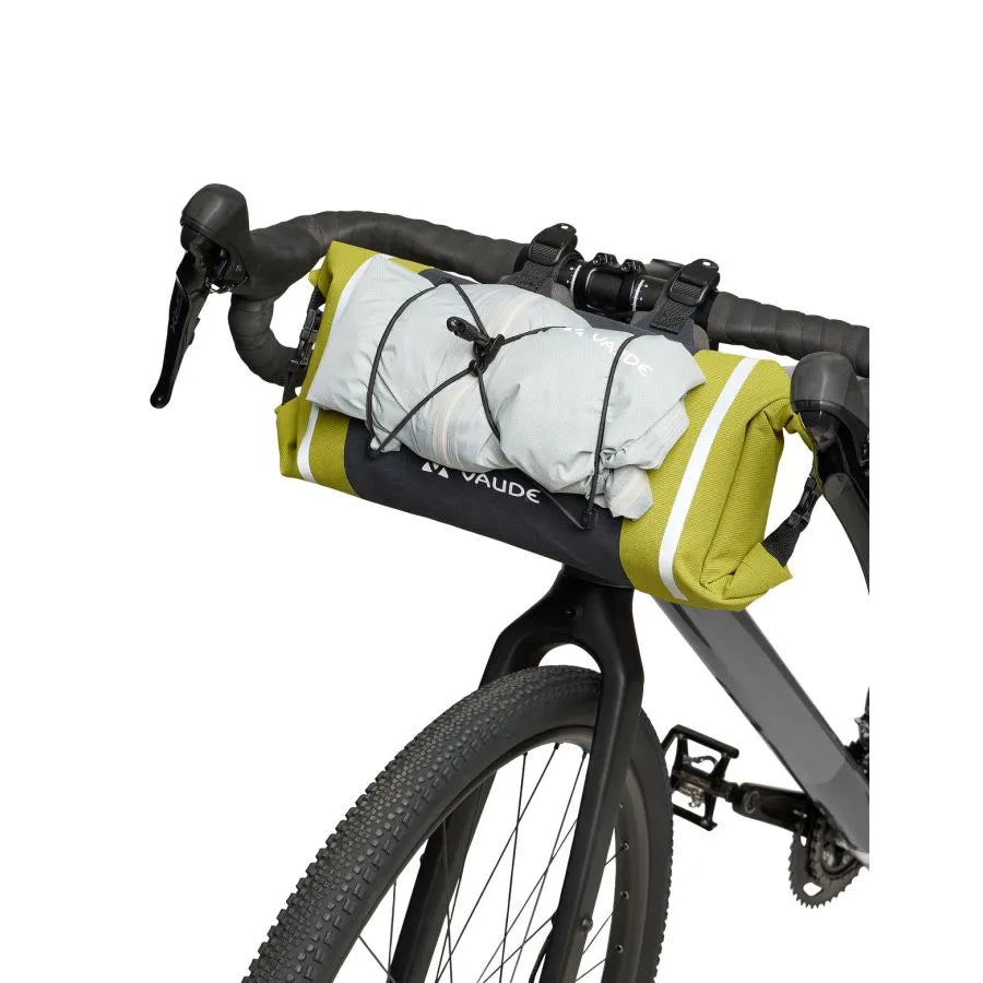 VAUDE TRAILFRONT COMPACT 5 L Bolsa de manillar Negro/Verde