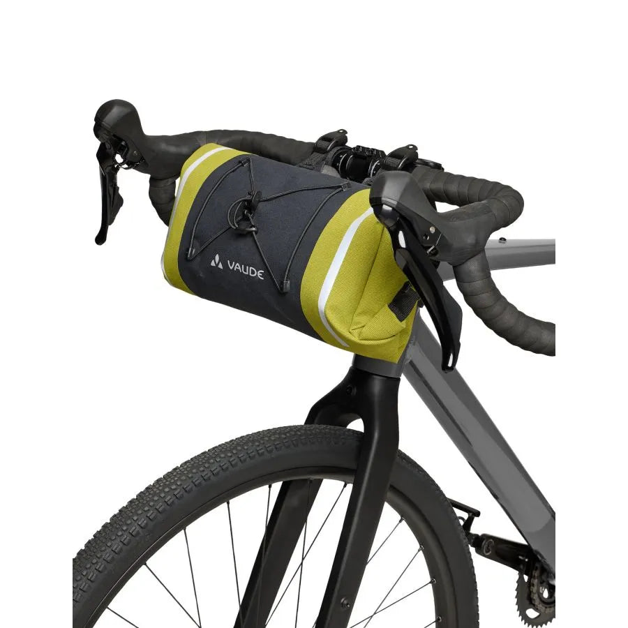 VAUDE TRAILFRONT COMPACT 5 L Bolsa de manillar Negro/Verde