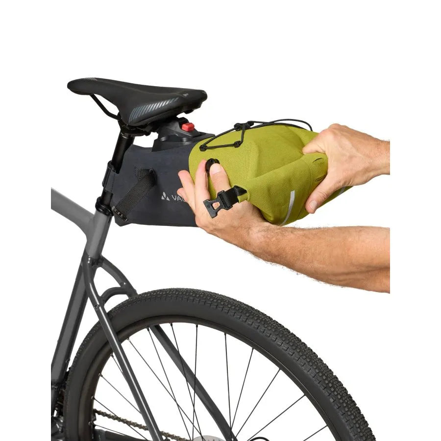 VAUDE TRAILSADDLE M 6 L Bolsa Sillín Negro/Verde