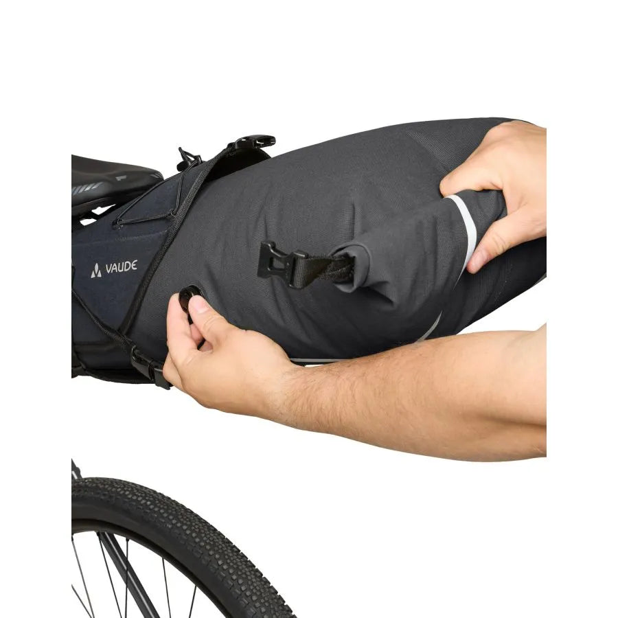 VAUDE TRAILSADDLE CAGE 15 L Bolsa Sillín Negra