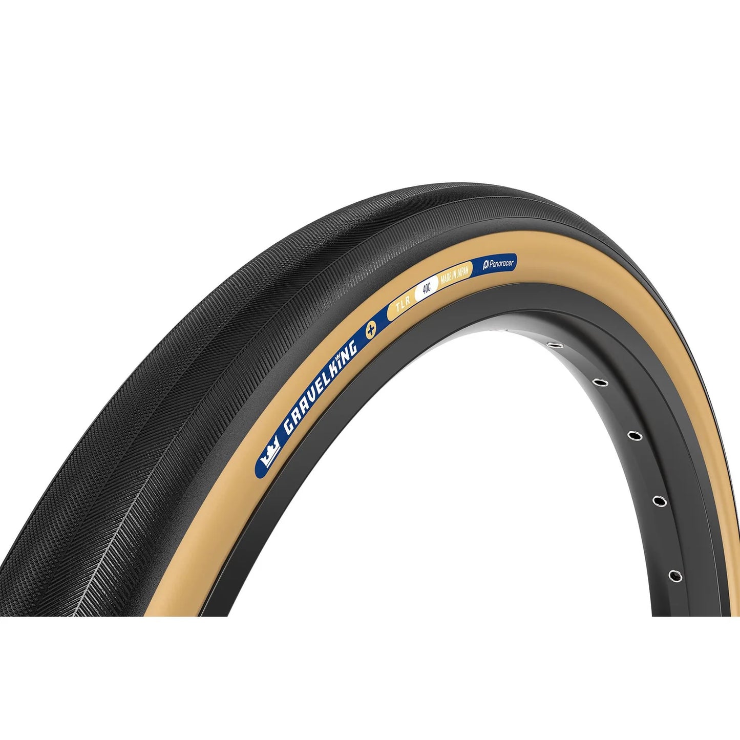 Neumático PANARACER GRAVELKING SLICK+ TLR 700x40 Tubeless Ready Marrón