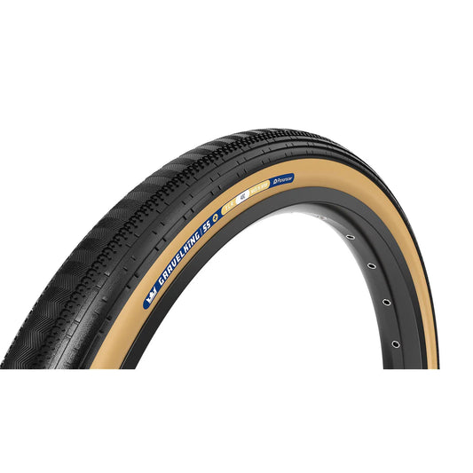 Neumático PANARACER GRAVELKING SEMISLICK+ TLR 700x30c Tubeless Ready Beige