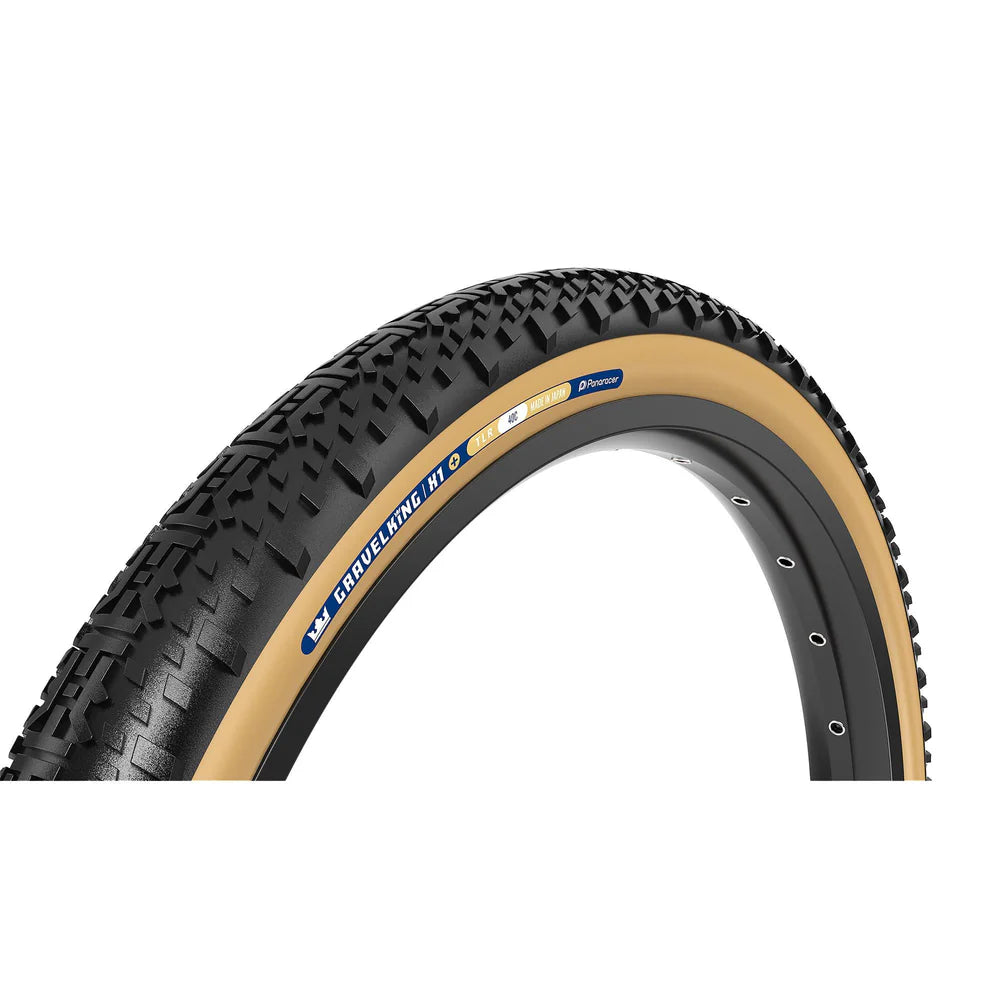 Neumático PANARACER GRAVELKING X1+ TLR 700x35c Tubeless Ready Marrón