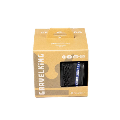 Neumático PANARACER GRAVELKING EXT+ TLR 700c Tubeless Ready Negro