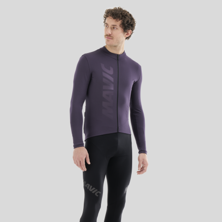 Maillot MAVIC AKSIUM Mangas Largas Purple