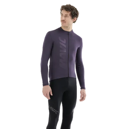 Maillot MAVIC AKSIUM THERMO Manga larga Púrpura