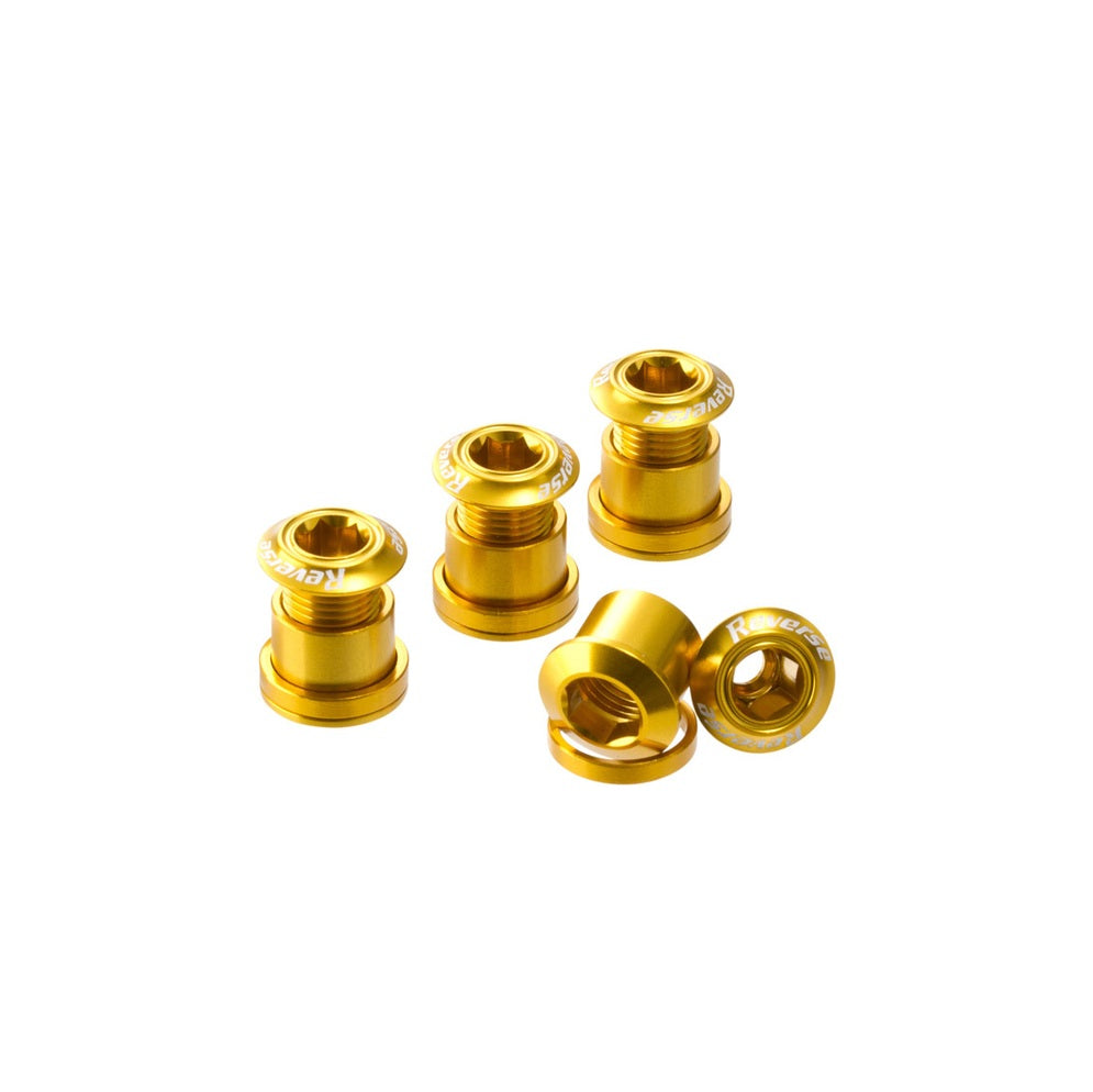 Juego de 4 tornillos para chimenea REVERSE COMPONENTS Gold