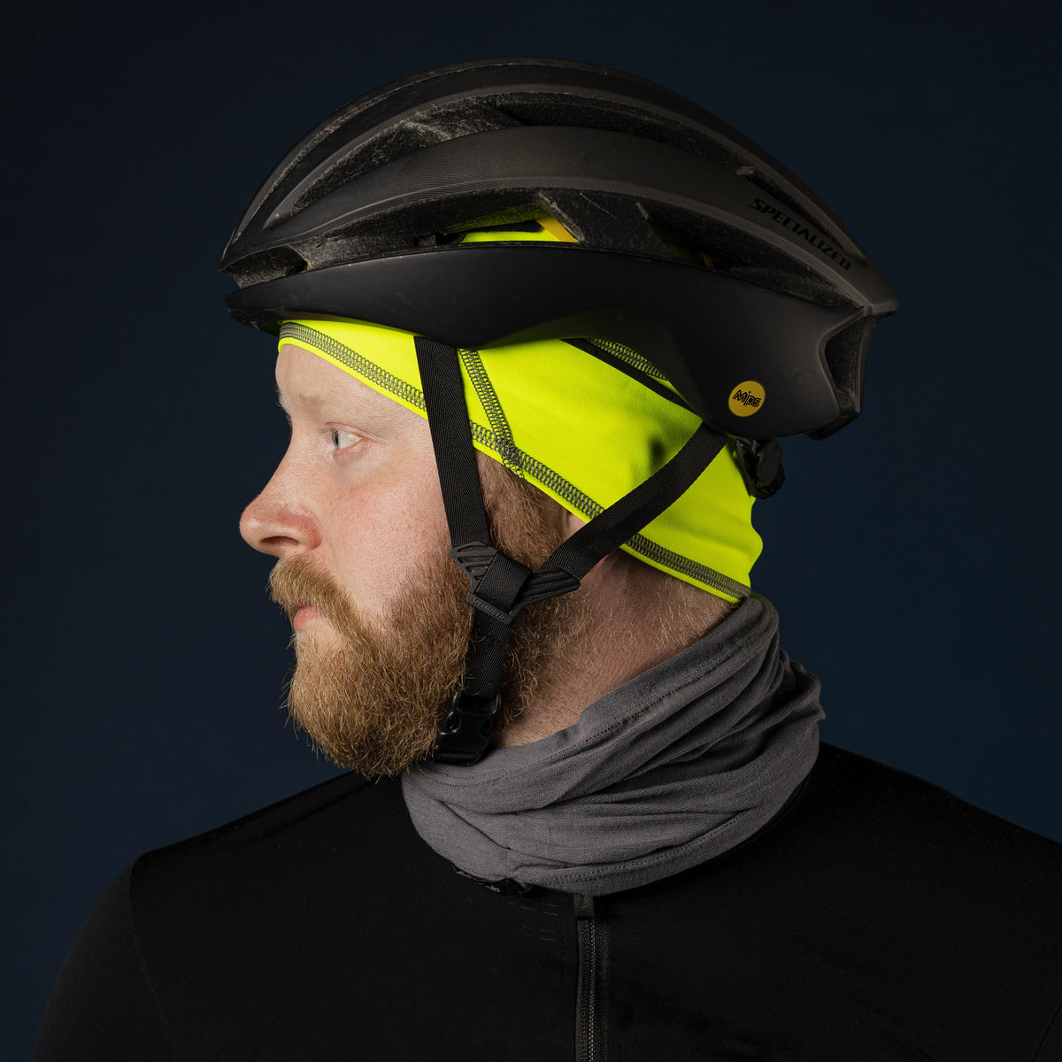Gorro para debajo del casco GRIPGRAB THERMO HI-VIS SPRING AUTUMN amarillo