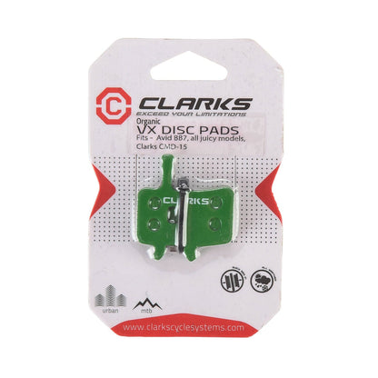 Pastillas Orgánicas CLARKS Avid Juicy 3 / 5 / 7 / Ultimate / BB7 / Promax DSK-905
