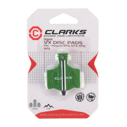 Pastillas Orgánicas CLARKS Magura MT2 / MT4 / MT6 / MT8
