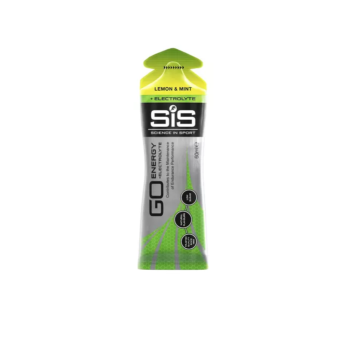 Pack de 22 SIS GO ENERGY Gel Electrolítico (60ml) Menta Limón