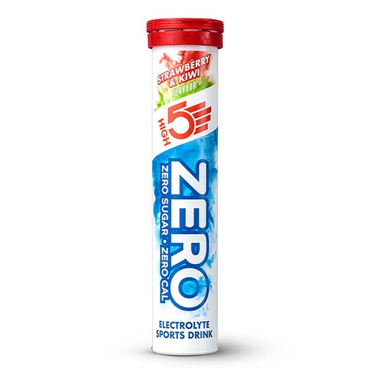 Boisson Anticrampe HIGH5 ZERO Tubo de 20 Pastillas Fresa Kiwi