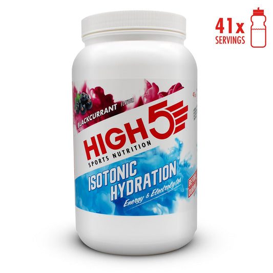 Bebida energética High5 ISOTONIC (1.23g) Grosella negra