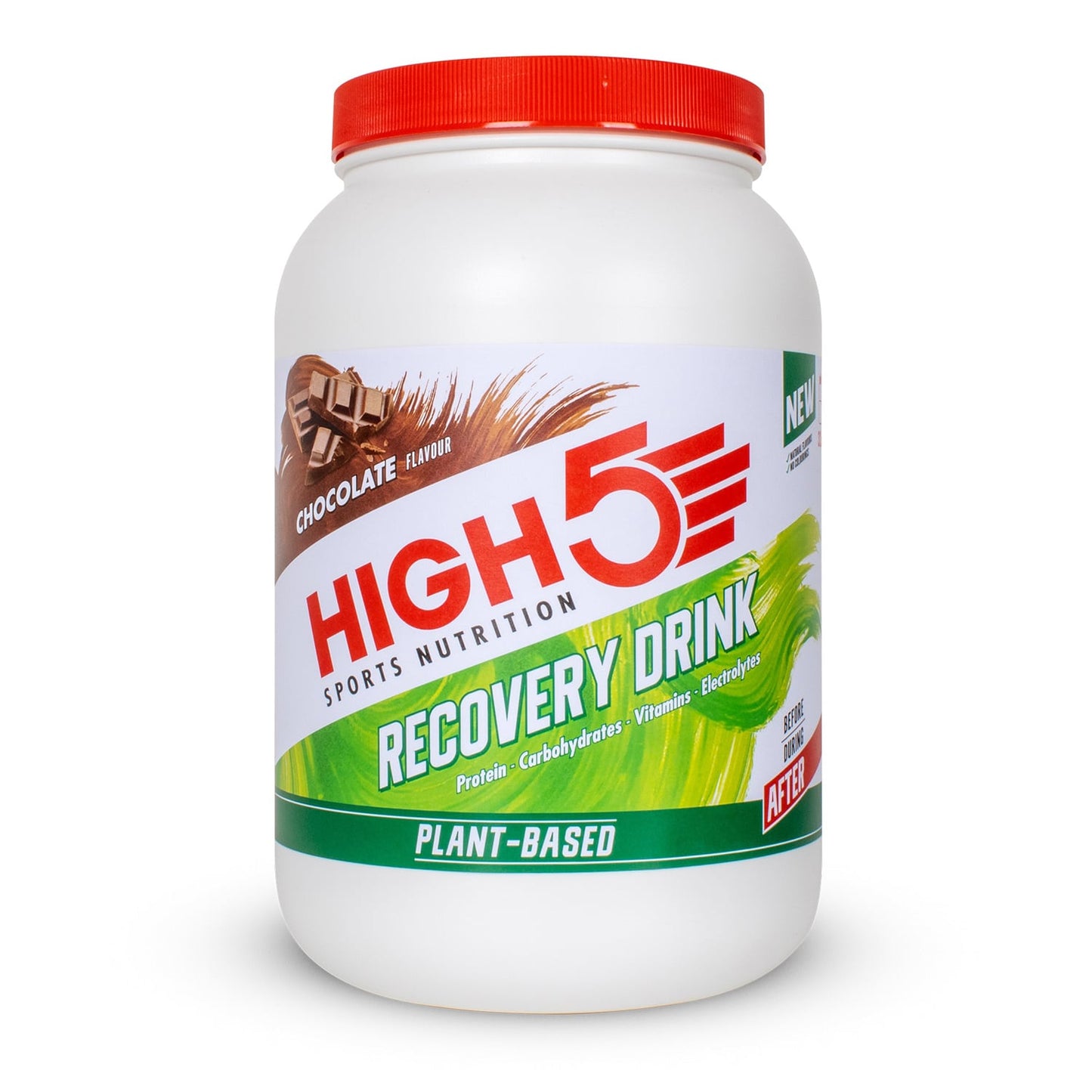 High5 BEBIDA DE RECUPERACIÓN A BASE DE PLANTAS (1,6kg) Chocolate