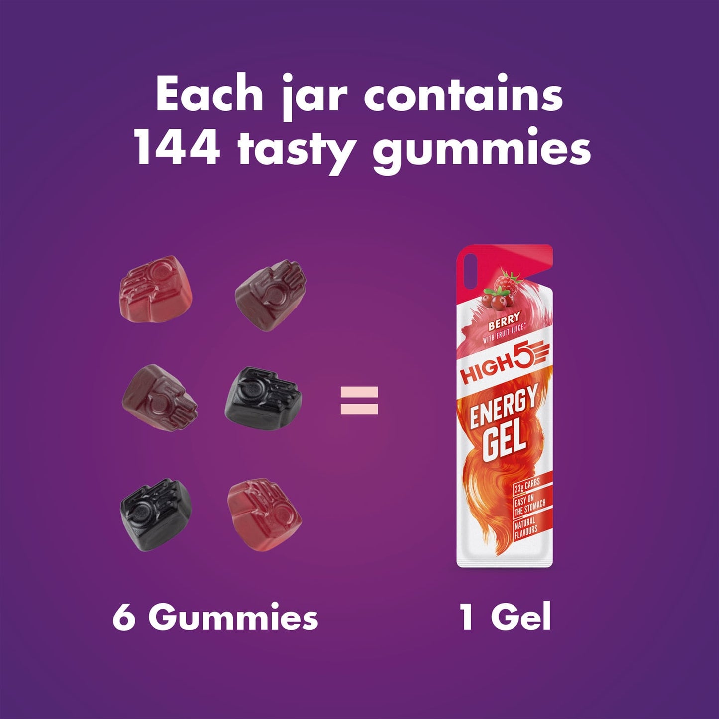 GOMAS High5 TA Energy (26g) Frutos Rojos