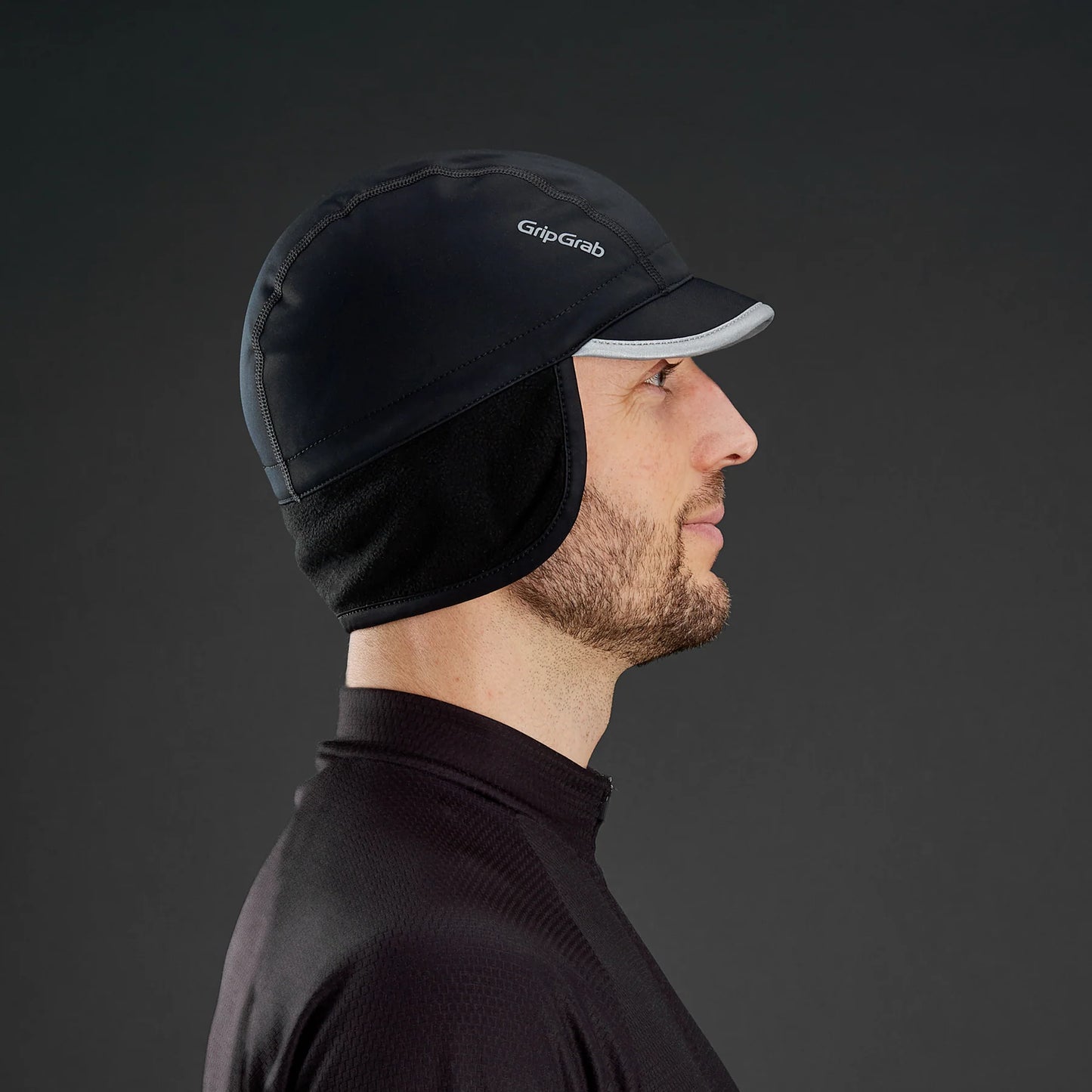 GORRO GRIPGRAB BELGIAN STYLE THERMAL WINDPROOF WINTER Cap Negro