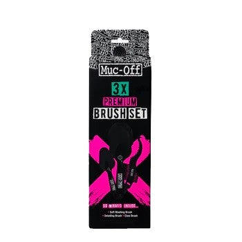 Kit de Cepillos de Limpieza MUC-OFF (3 piezas)