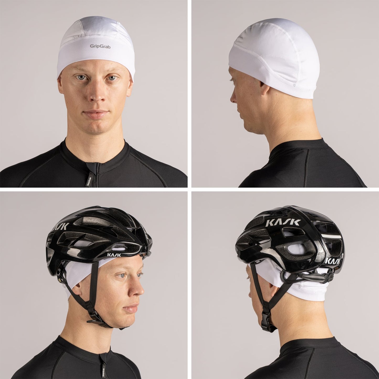 Funda de casco GRIPGRAB UPF 50+ Blanca