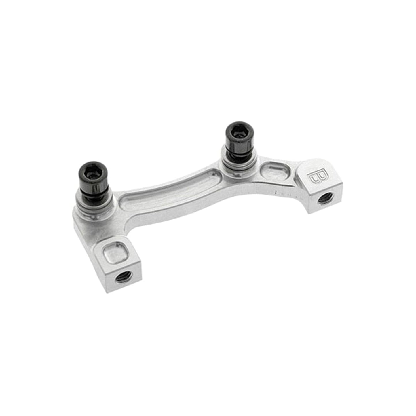 Adaptador Pinza Delantera / Trasera PM / IS HOPE (Delantera 203mm / Trasera 183 mm) #HBMB Plata