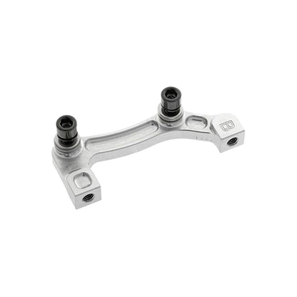 Adaptador de Pinza Delantera / Trasera PM / IS HOPE (Delantera 203mm / Trasera 183 mm) #HBMB Plata