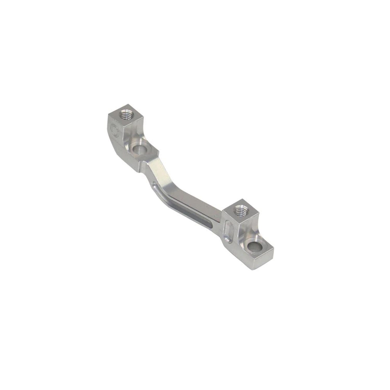 Adaptador Pinza Delantera / Trasera PM / PM HOPE Disco 203 mm (+43mm) #HBMC Plata