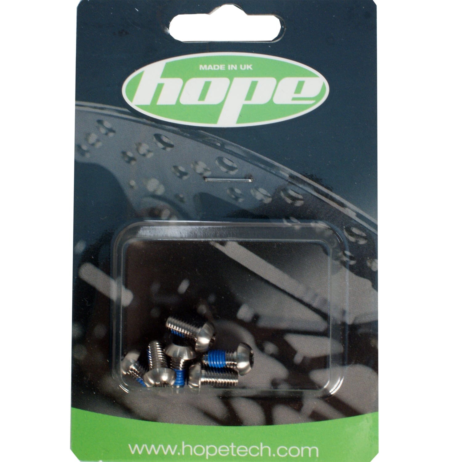 Kit de 6 tornillos de disco de titanio HOPE