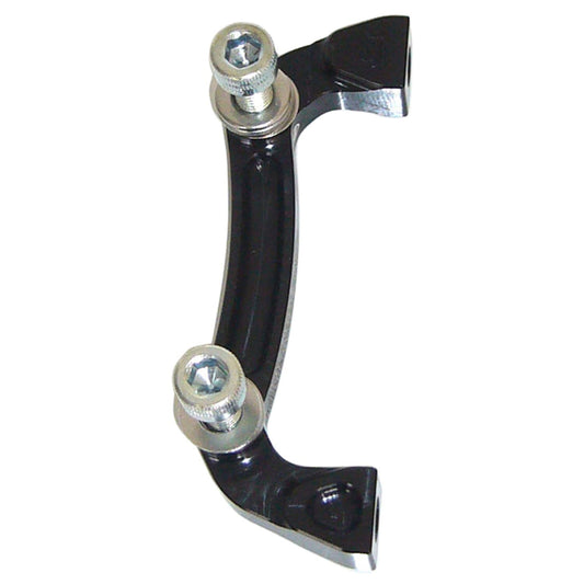 Adaptador pinza delantera PM / IS HOPE Disc 183 mm (+23mm) #HBMJ Negro