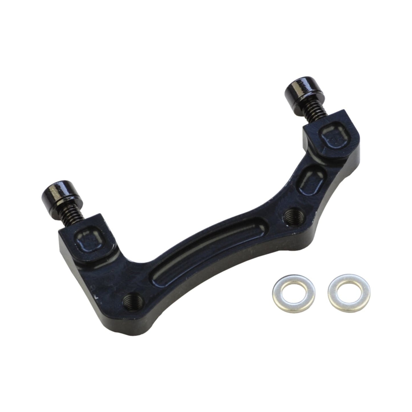 Adaptador Pinza Delantera / Trasera PM / IS HOPE (Delantera 203mm / Trasera 183 mm) #HBMB Negro