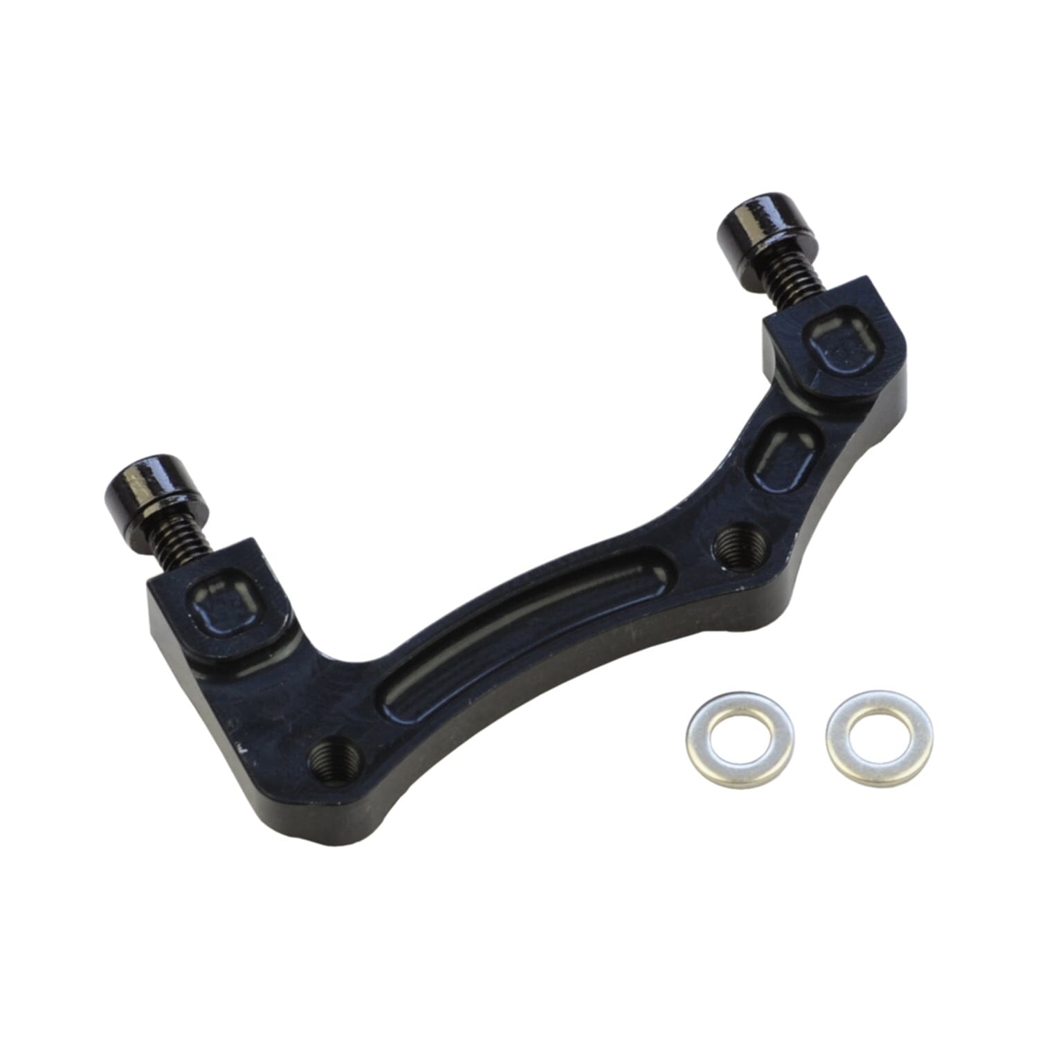 Adaptador Pinza Delantera / Trasera PM / IS HOPE (Delantera 203mm / Trasera 183 mm) #HBMB Negro