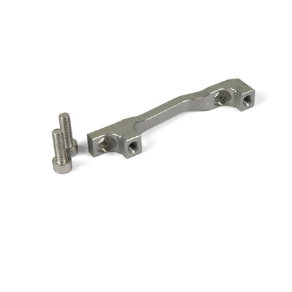 Adaptador de Pinza Delantero PM/PM HOPE #HBMM Disco 200 mm Plata