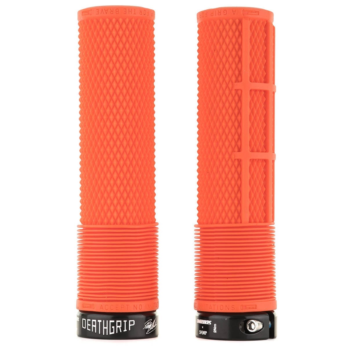 Puños DMR DEATHGRIP Large Lock-on Naranja