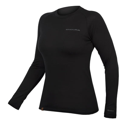 Ropa Interior ENDURA BAABAA BLEND Manga Larga Mujer Negro