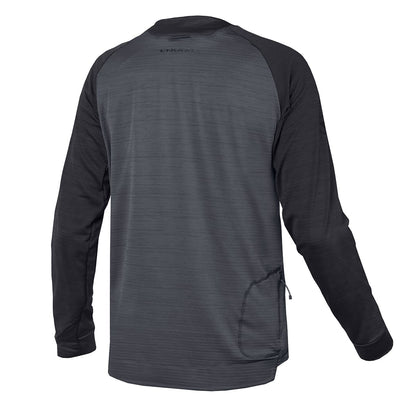 Maillot ENDURA SINGLETRACK FLEECE Manga Larga Negro