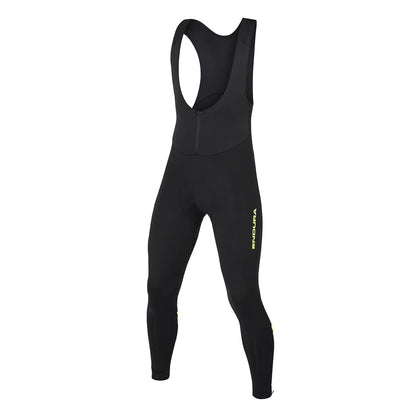 Culote Largo con Tirantes ENDURA WINDCHILL Negro/Amarillo