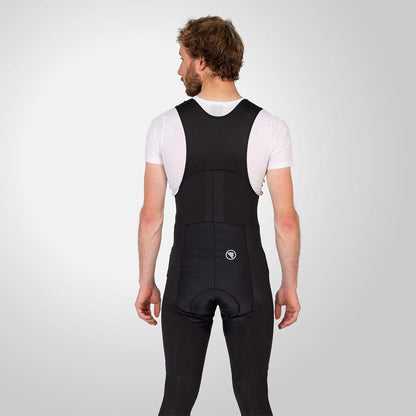 Culote Largo con Tirantes ENDURA WINDCHILL Negro/Amarillo