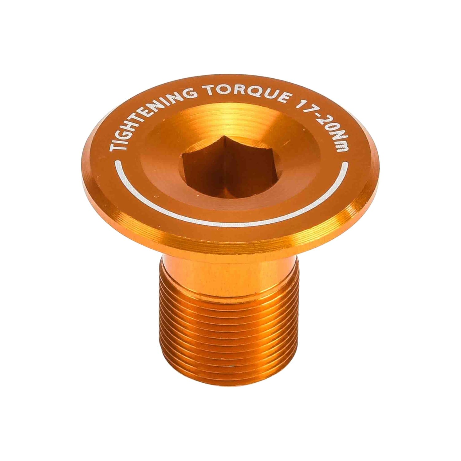 HOPE Tornillo de la tapa del pedal naranja