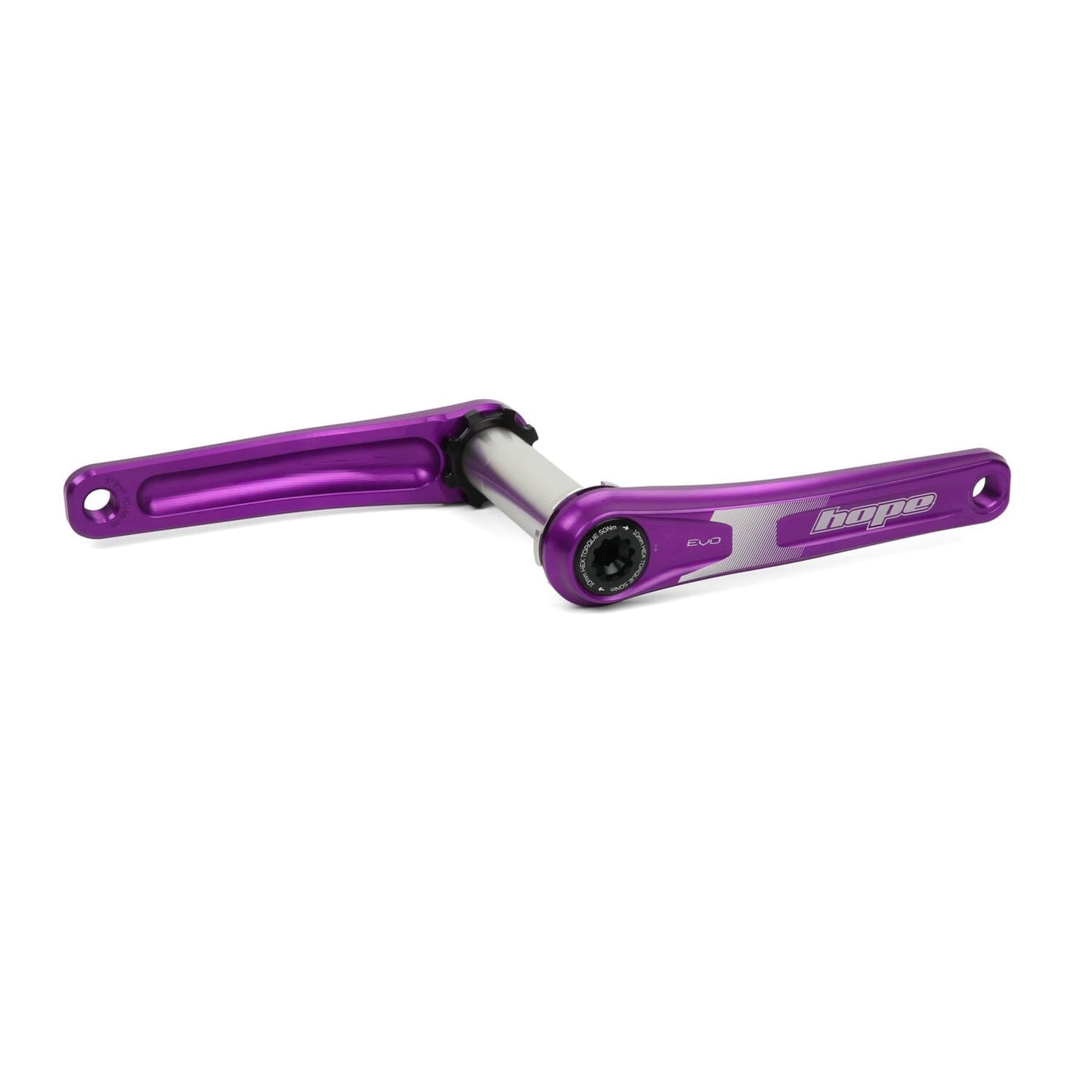 Bielas HOPE EVO caja 68/73 mm (sin estrella) Morado